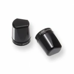 Terminali Manubrio Contrappesi Cnc Racing Look Cm236b Nero