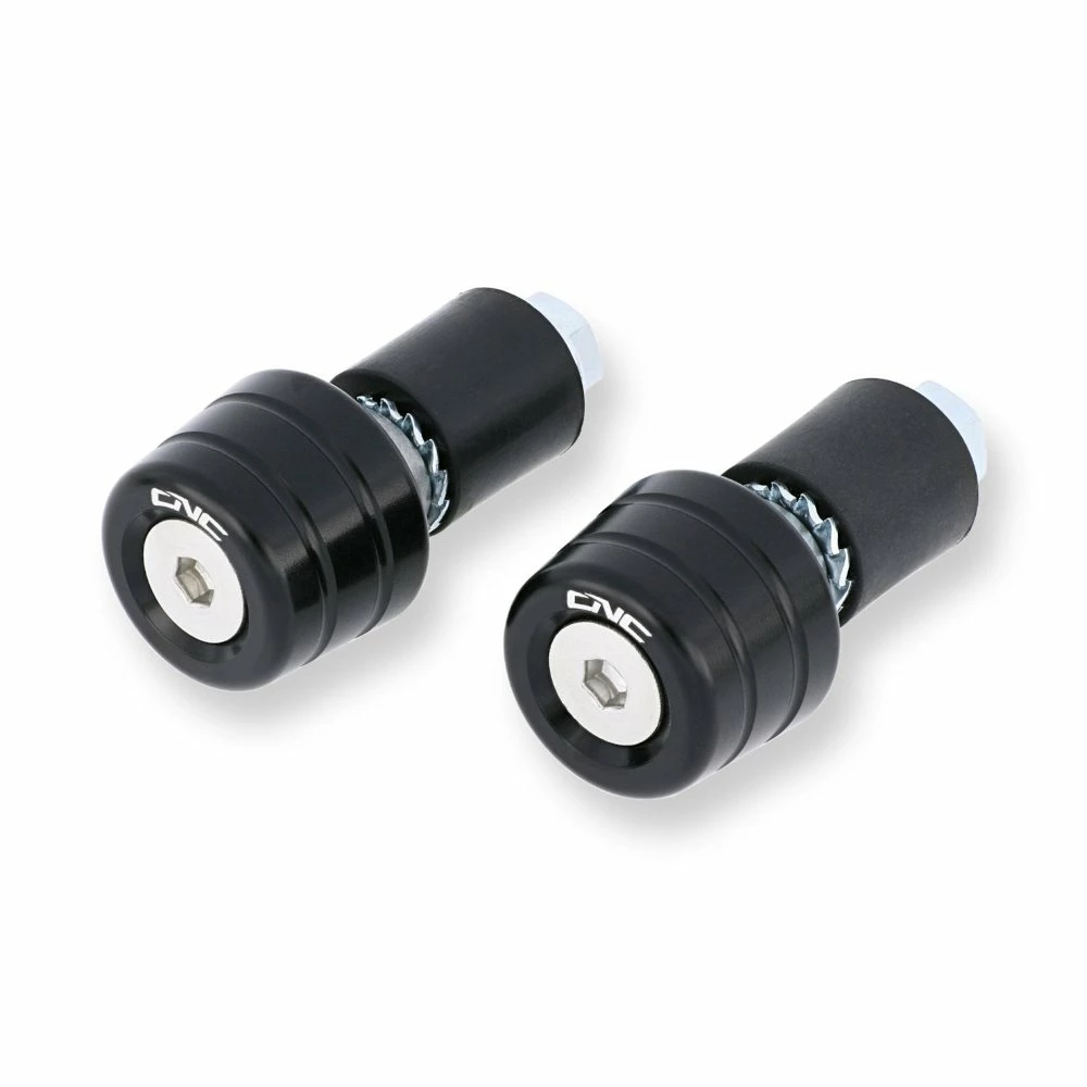 Terminali Manubrio Contrappesi Cnc Racing Mini Cm234b Nero