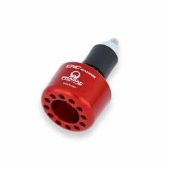 Terminali Manubrio Contrappeso Sinistro Cnc Racing Pl001rpr Rosso