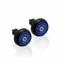 Cnc Racing Terminali Manubrio Cnc Contrappesi Manubrio Extralight Blu