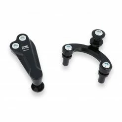 Cnc Racing Accessori Vari Supporto Cnc Amm Sterzo Nero Ohlins Ducati Supersport