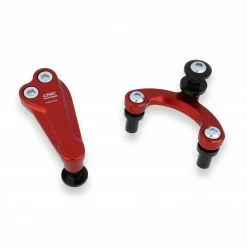Cnc Racing Accessori Vari Supporto Cnc Amm Sterzo Rosso Ohlins Ducati Supersport