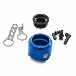Serbatoi Fluido Serbatoio Olio Freno Ant 25ml Cnc Racing Seb25l Blu