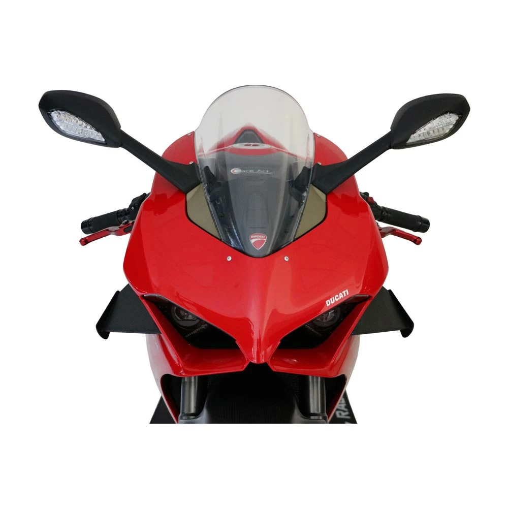 Carbonio Cnc Racing Alette Ducati Panigale V4 Nero Lucido - immagine 3