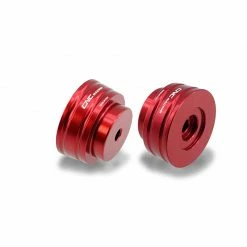 Terminali Manubrio Contrappesi Manubrio Cnc Racing Cm240 Rosso