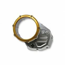 Motore Carter Frizione Cnc Racing Ducati Argento Oro