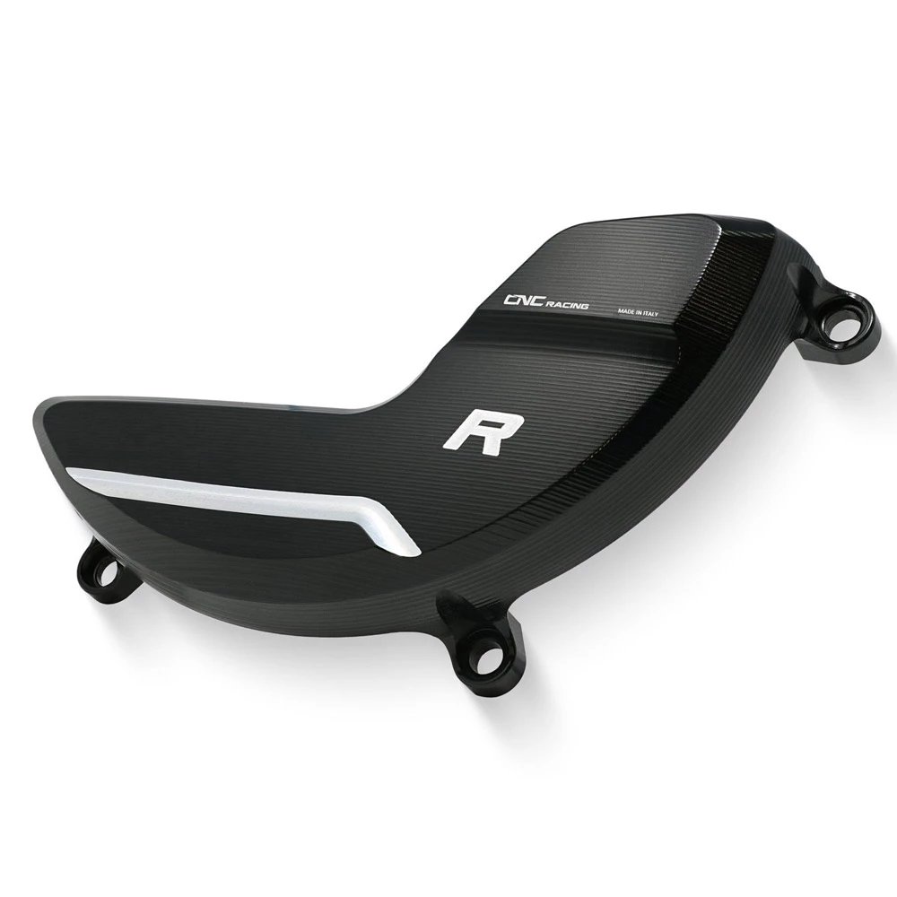 Motore Carter Frizione Cnc Racing Pr314bs Nero Argento