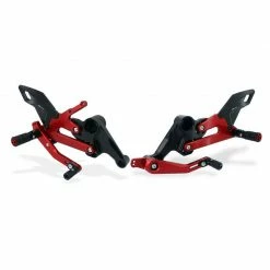 Pedane Cnc Racing Pe507 Rs660 Nero Rosso