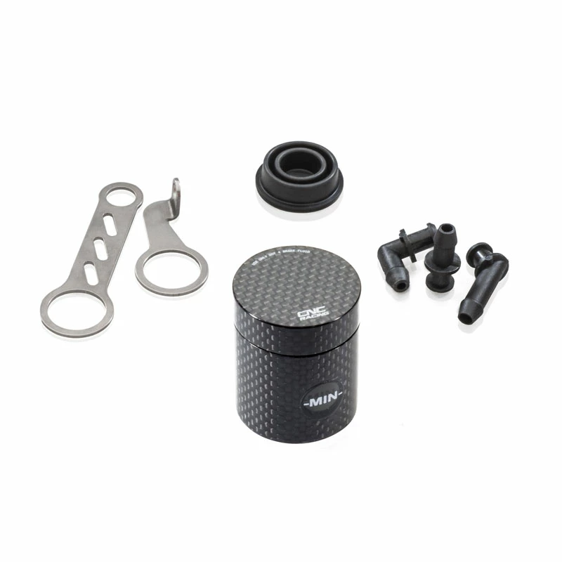 Serbatoi Fluido Cnc Racing Serbatoi Liquido Olio Freno E Frizione Carbonio Lucido Mm.40