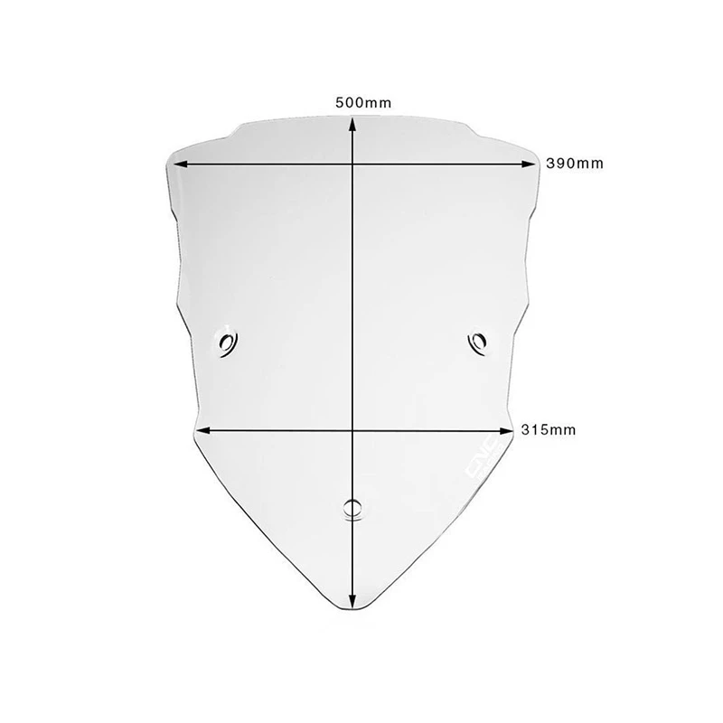 Cupolini Cupolino Cnc Racing Touring Multistrada Chiaro