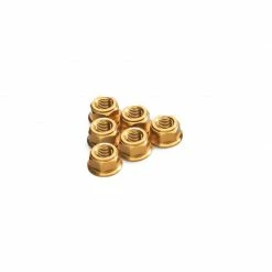 Cnc Racing Accessori Vari Cnc Dadi Flangia Portacorona Ducati M10x1.0 Oro
