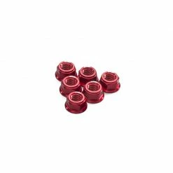 Cnc Racing Accessori Vari Cnc Dadi Flangia Portacorona Ducati M10x1.0 Rosso