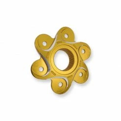 Trasmissioni Flangia Portacorona Cnc Racing Ducati Oro Argento