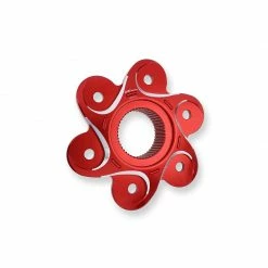 Trasmissioni Flangia Portacorona Cnc Racing Ducati Rosso Argento
